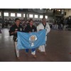 Presentacion de la Bandera Universal de la Paz en el Campeonato Mundial Artes Marciales